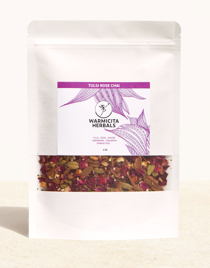 Tulsi Rose Chai Warmicita Herbals
